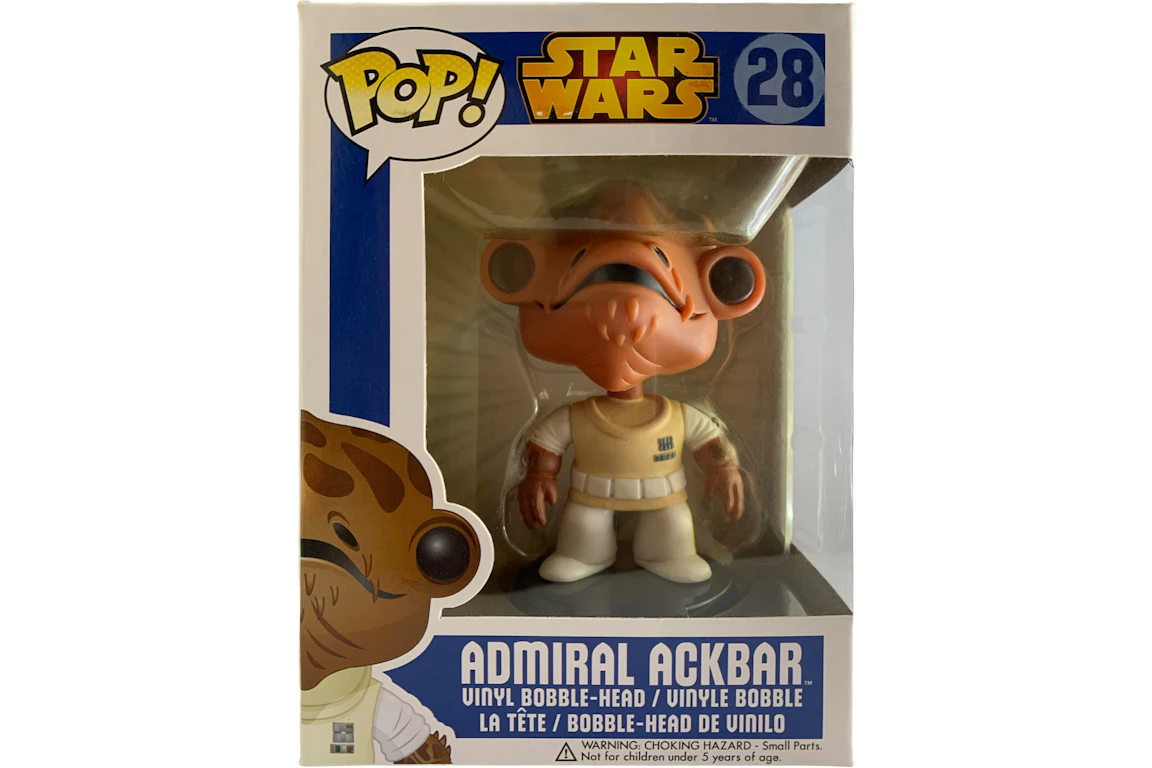 Funko Pop! Star Wars Admiral Ackbar Figure #28