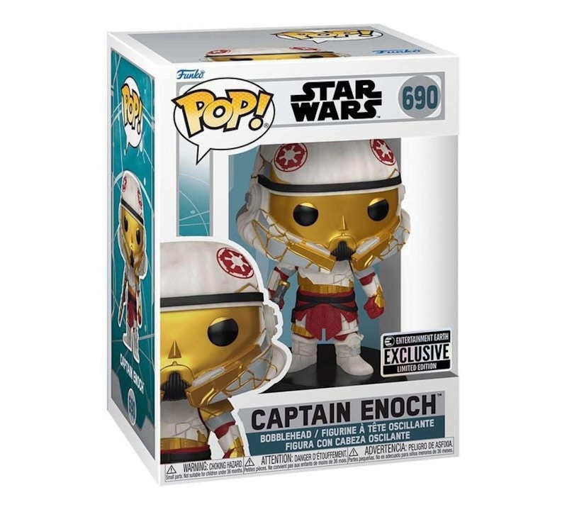 Funko Pop! Star Wars Ahsoka Captain Enoch (Entertainment Earth) Figure #690