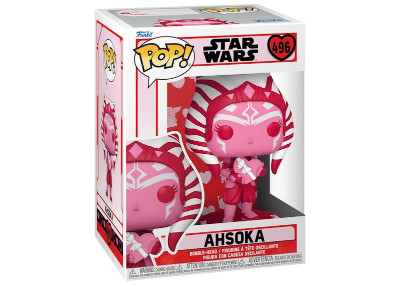 Funko Pop! Star Wars Ahsoka (Valentine's Day Edition) Figure #496