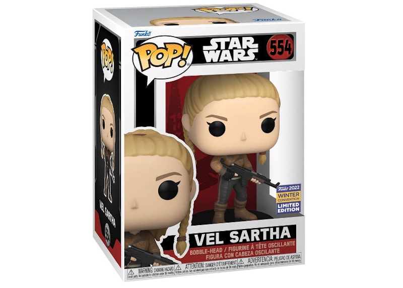 Funko Pop! Star Wars Andor Vel Sartha 2022 Winter Convention 