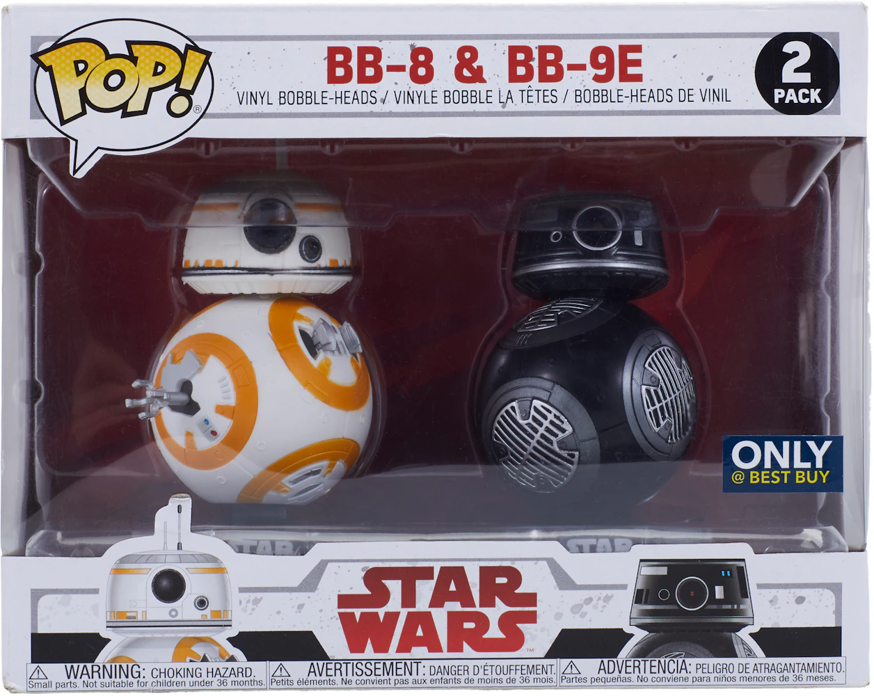 Lydig robot side Funko Pop! Star Wars BB-8 & BB-9E Best Buy Exclusive 2 Pack - JP