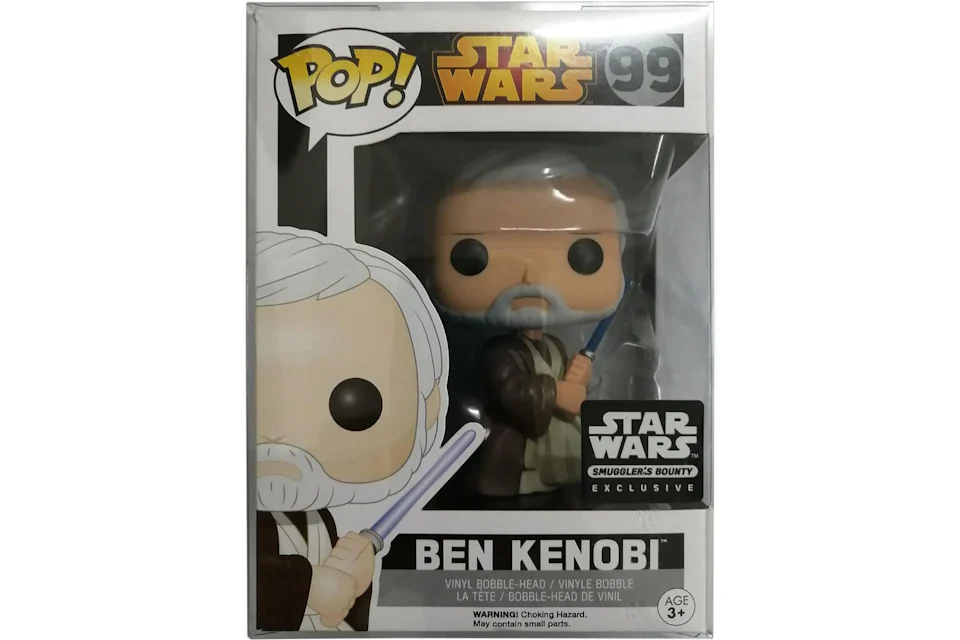 Funko Pop! Star Wars Ben Kenobi Smugglers Bounty Exclusive Bobble-Head Figure #99