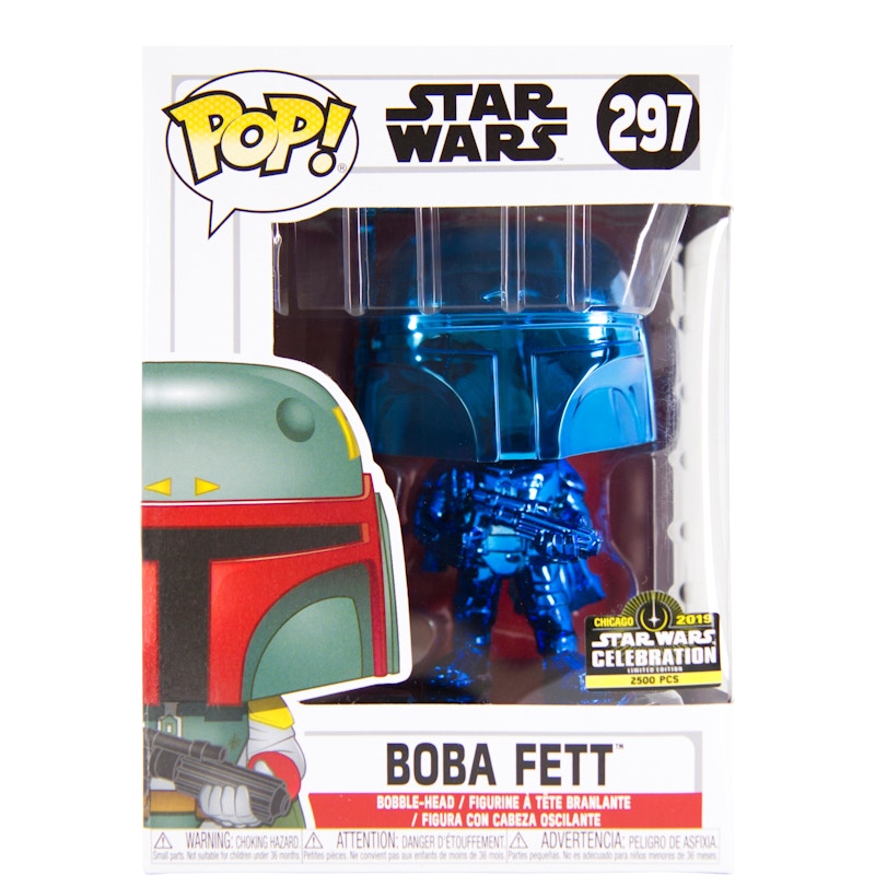 Blue chrome star on sale wars funko pops