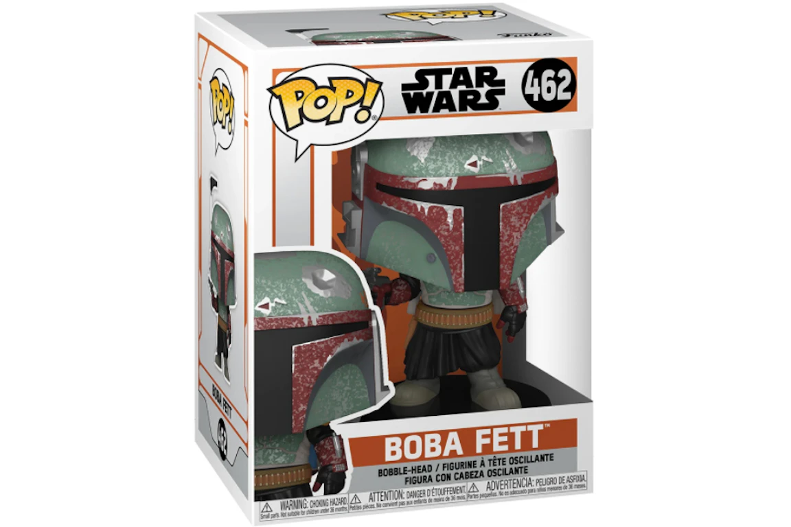 Funko Pop! Star Wars Boba Fett Bobble-Head Figure #462