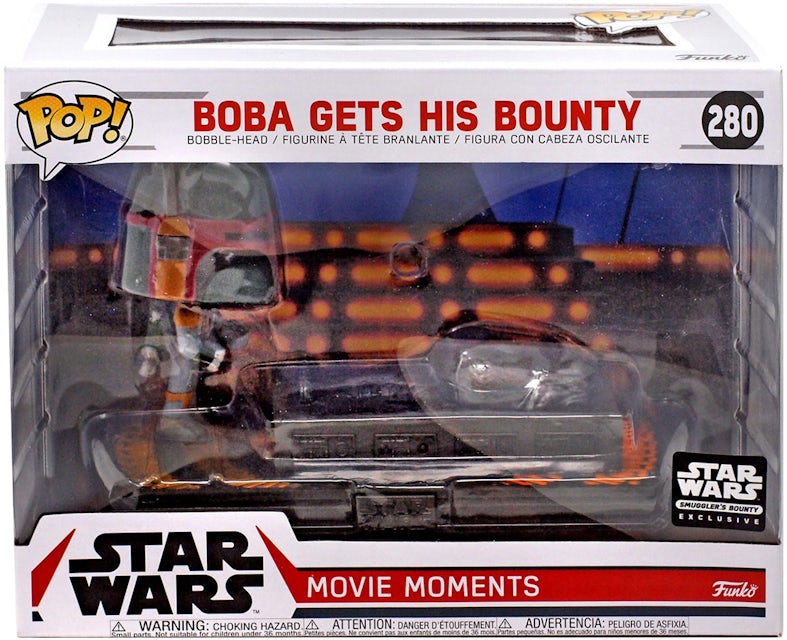 Funko Pop! Star Wars Boba Gets His Bounty Movie Moments Smuggler's Bounty  Exclusive Figure #280 - US