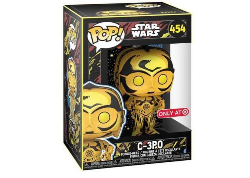 Funko Pop! Star Wars C-3PO Retro Series Target Exclusive Figure #454