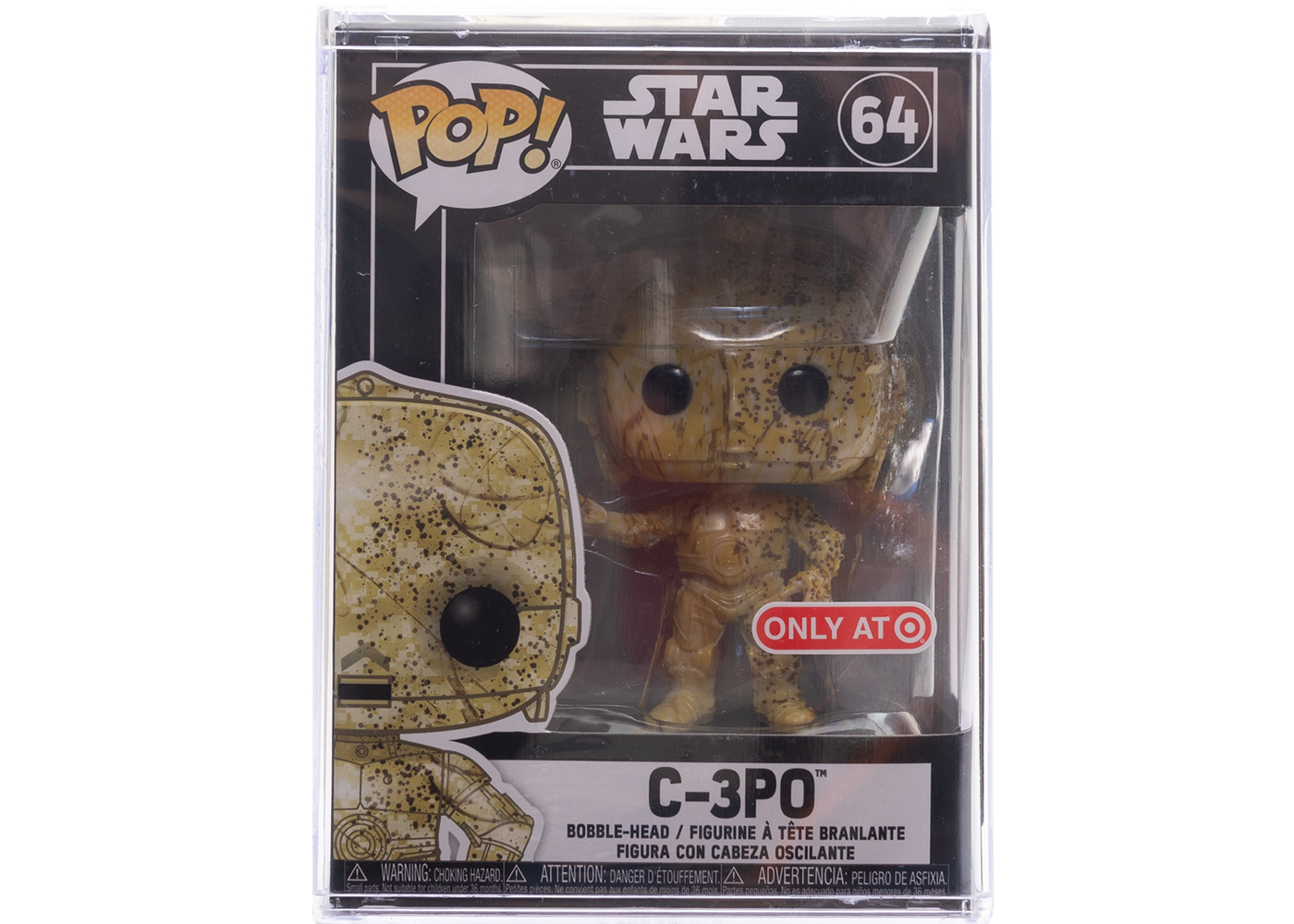 Funko Pop C-3PO 64 Futura Star Wars Art Series Target Exclusive C3PO BRAND NEW