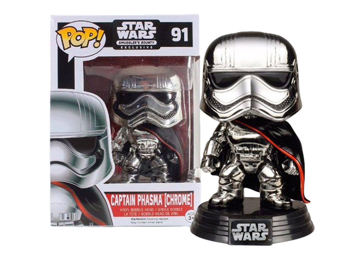 Details about   CAPTAIN PHASMA Funko Star Wars The Last Jedi Mystery Minis 1/6 Bobble Head 