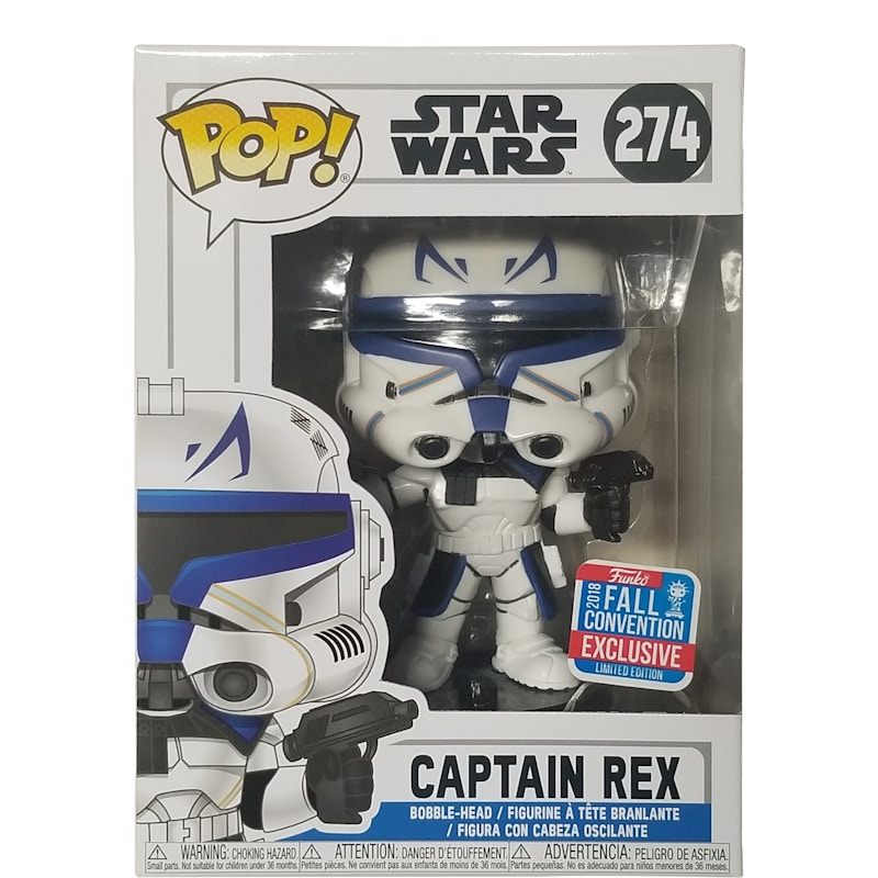 Funko Pop! Star Wars Captain Rex Funko Fall Convention Exclusive 