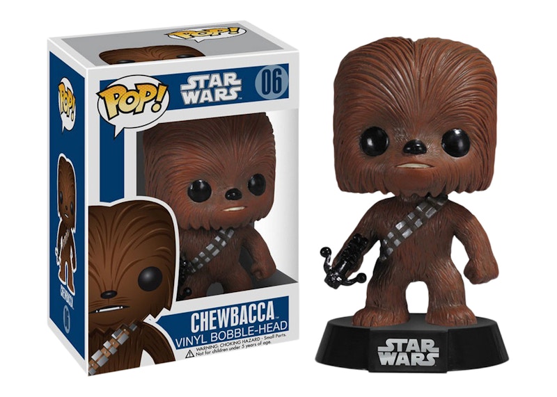 Chewbacca with deals porg funko pop