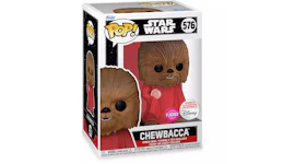 Funko Pop! Star Wars Chewbacca Flocked Disney Exclusive Figure #576