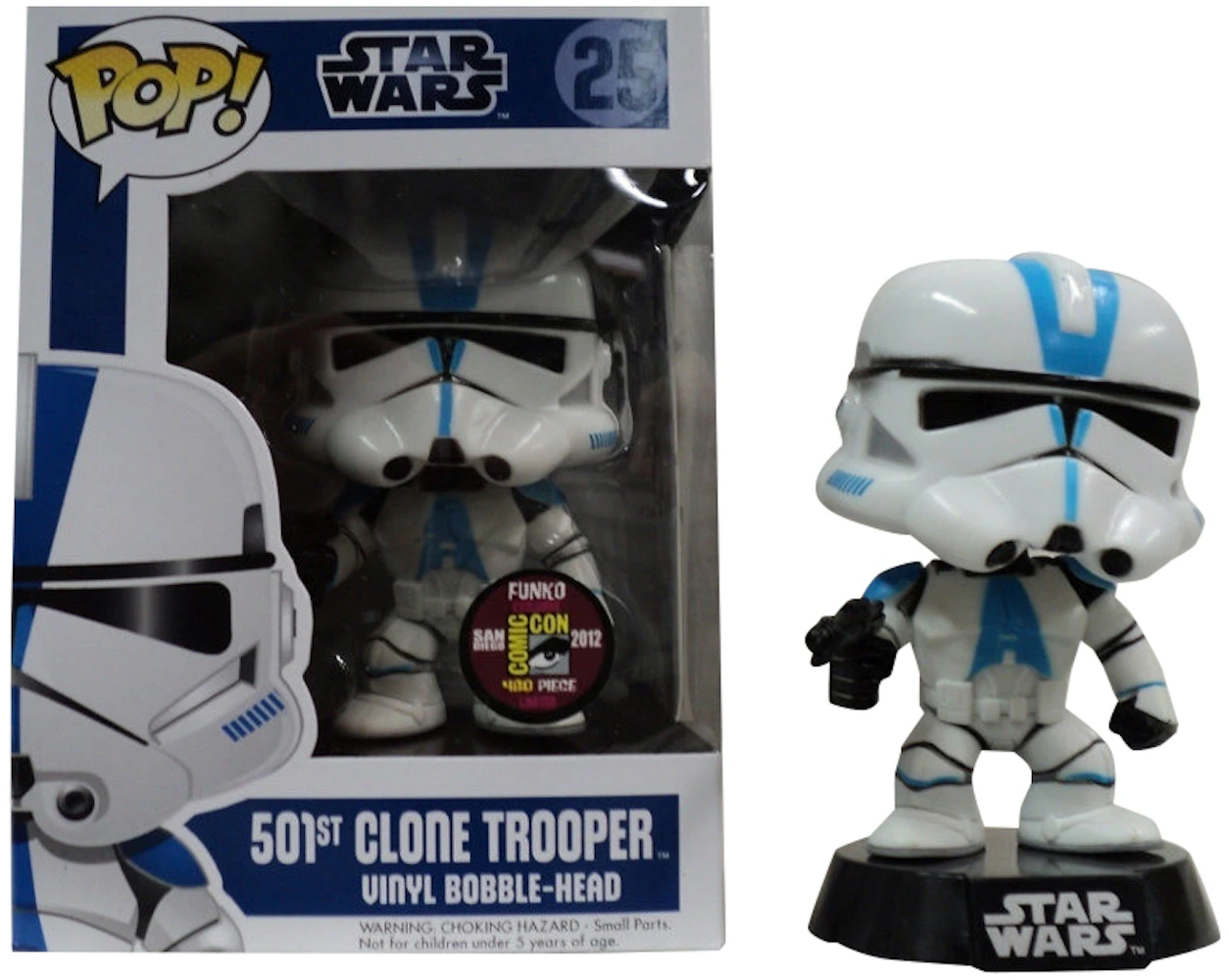Funko Pop! Star Wars Clone Trooper (501st Clone Trooper) SDCC Figure 25 - US