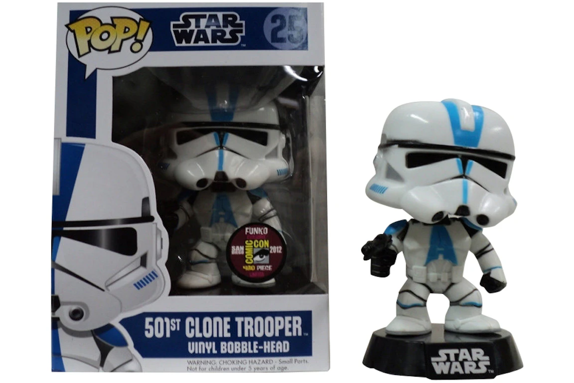 Funko Pop! Star Wars Clone Trooper (501st Clone Trooper) SDCC Figure 25