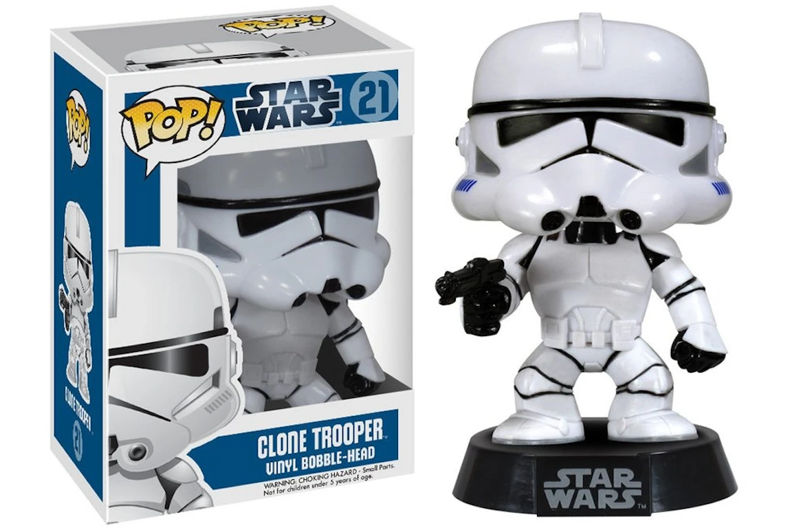 Funko Pop! Star Wars Clone Trooper Bobble-Head Figure #21