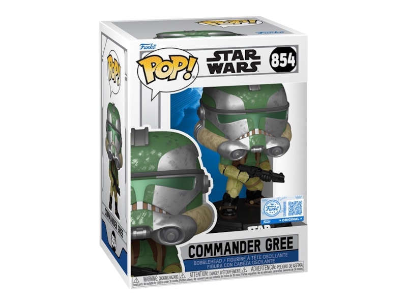 Funko Pop! Star Wars Commander Gree Figure #854