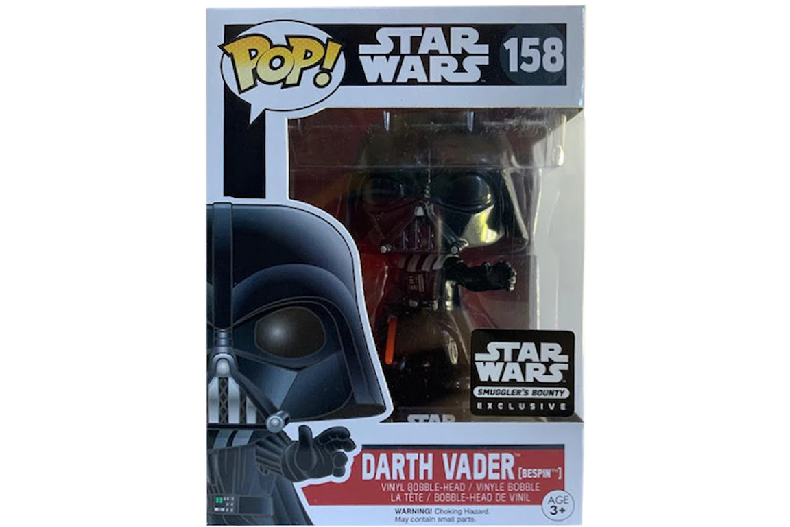 Funko Pop! Star Wars Darth Vader (Besprin) Smugglers Bounty Exclusive Bobble-Head Figure #158