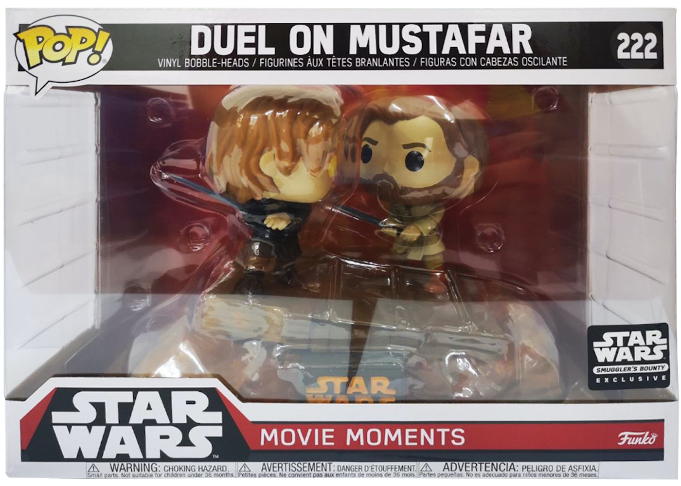 Funko Pop! Star Wars Duel On Mustafar Smugglers Bounty Exclusive Movie