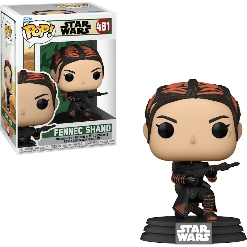 Funko Pop! Star Wars: Fennec Shand (Crouching) Figure #481