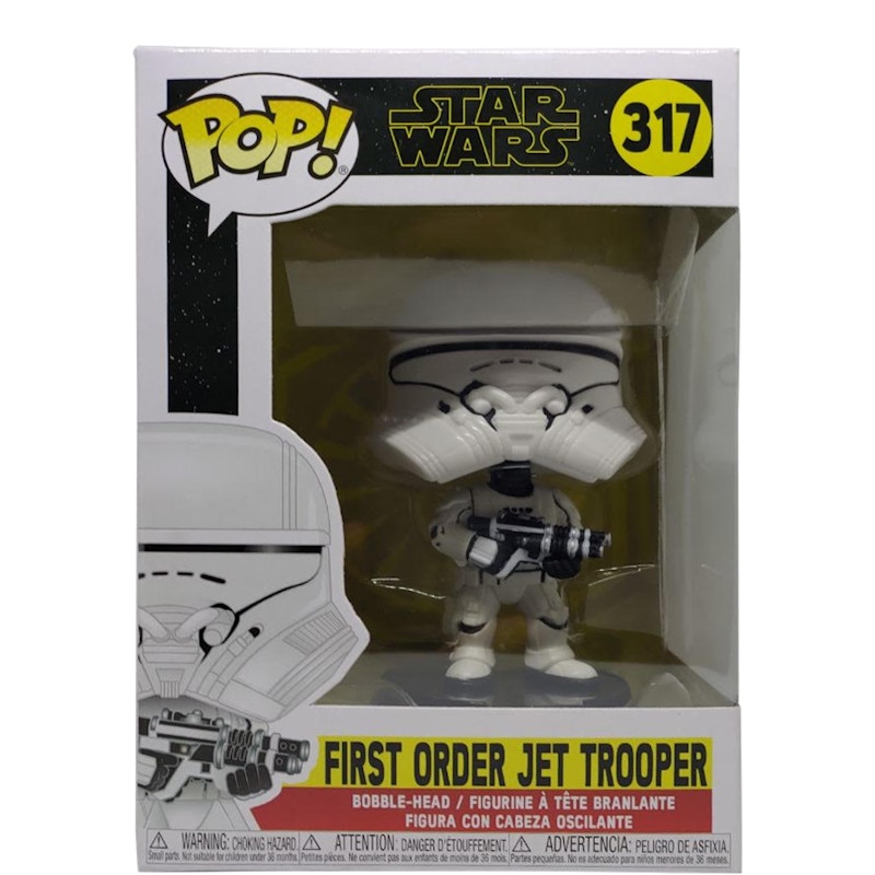 Funko Pop! Star Wars First Order Jet Trooper Bobble-Head Figure