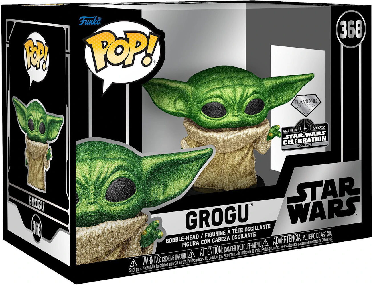 Petites figurines Yoda Star Wars Disney, Figurine Grogu