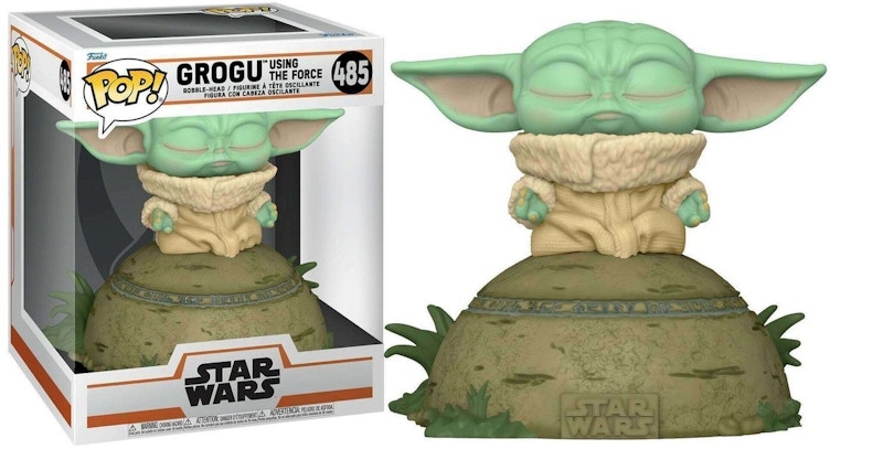 Funko Pop! Star Wars: Grogu Using The Force (Lights & Sound) (6 Inch) Figure #485