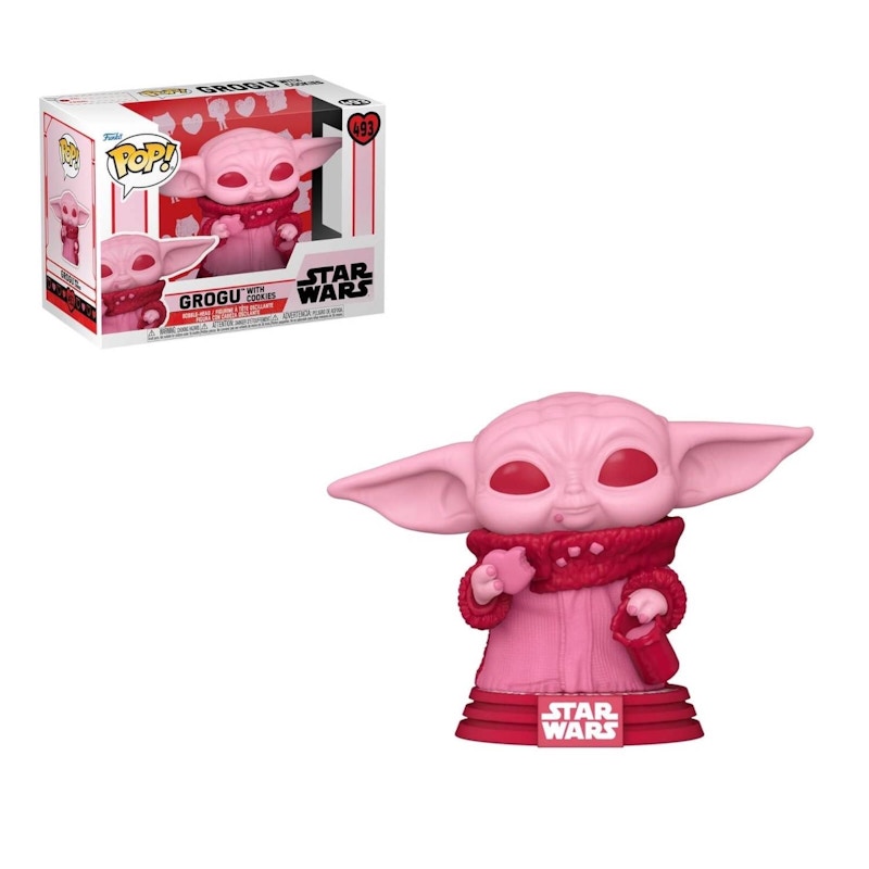 Funko Pop! Star Wars: Grogu with Cookies (Valentines) Figure #493