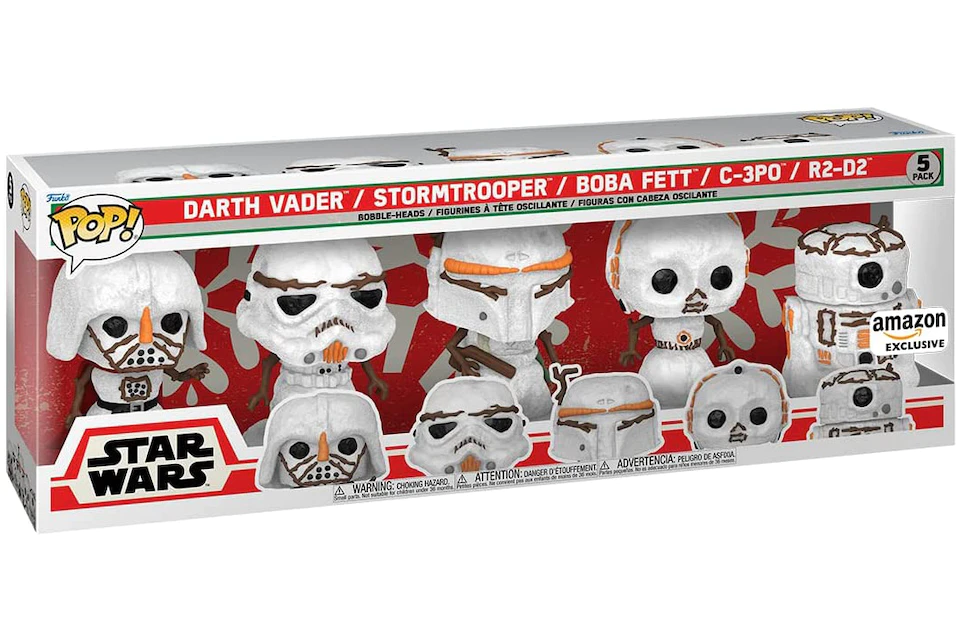 Pop! Wars Holiday Snowman Amazon Exclusive 5-Pack US
