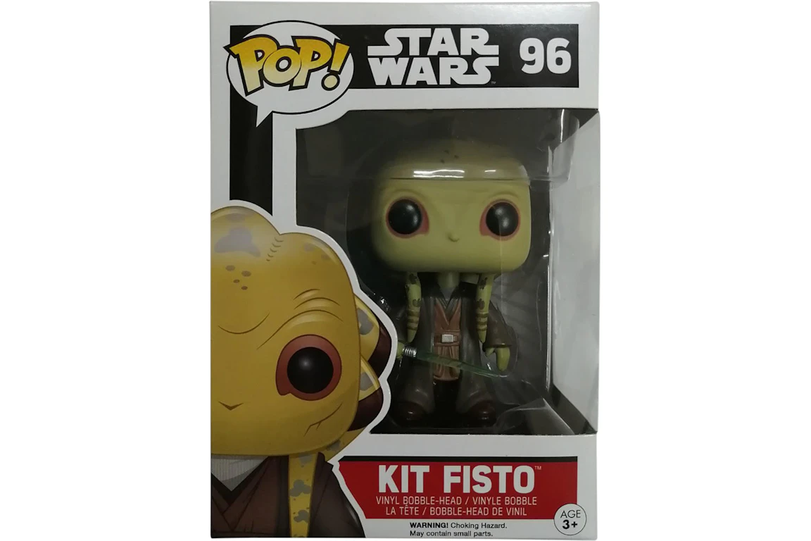 Funko Pop! Star Wars Kit Fisto Bobble-Head Figure #96