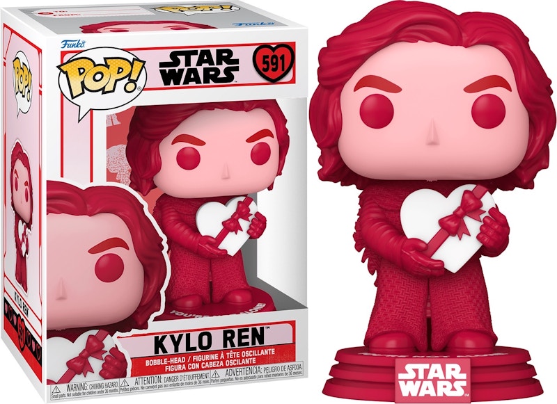 Funko Pop! Star Wars: Kylo Ren (Valentines) Figure #591