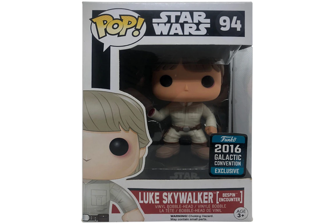 Funko Pop! Star Wars Luke Skywalker (Bespin Encounter) Galactic Exclusive Figure #94
