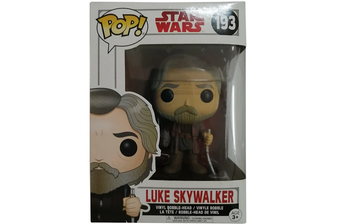 Funko Pop! Star Wars Luke Skywalker Bobble-Head Figure #193