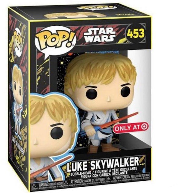Funko Pop! Star Wars Luke Skywalker Retro Series Target Exclusive Figure  #453 - SS21 - US