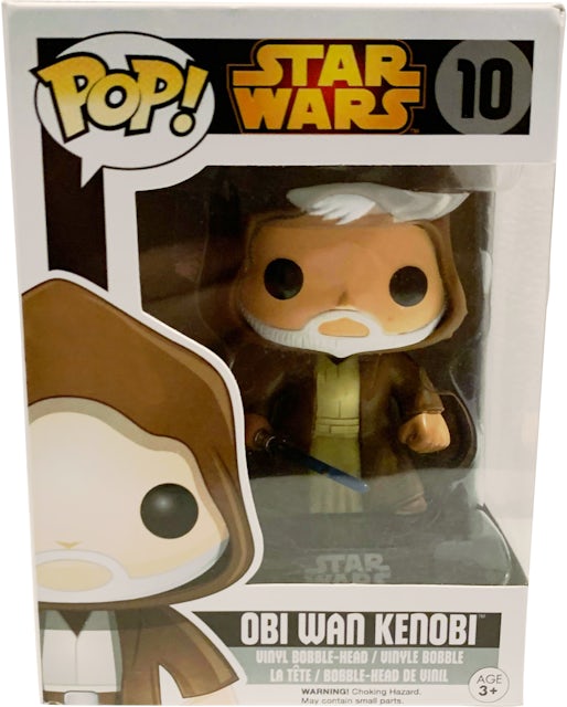 Funko Pop! Star Wars Obi-Wan Kenobi Bobble-Head Figure #10 - US