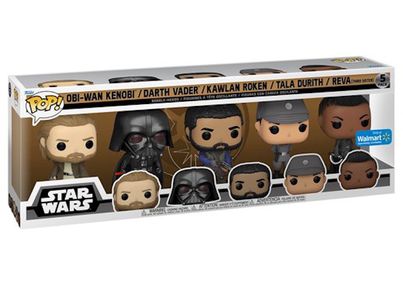 Funko Pop! Star Wars Obi-Wan Kenobi, Darth Vader, Kawlan Roken