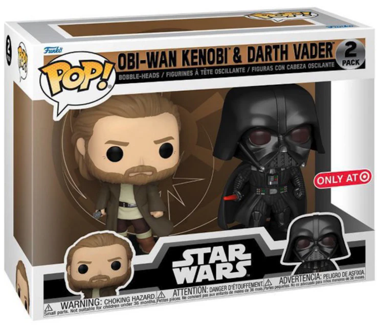 Tapijt Schoolonderwijs Feest Funko Pop! Star Wars Obi-Wan Kenobi & Darth Vader Target Exclusive 2-Pack -  US