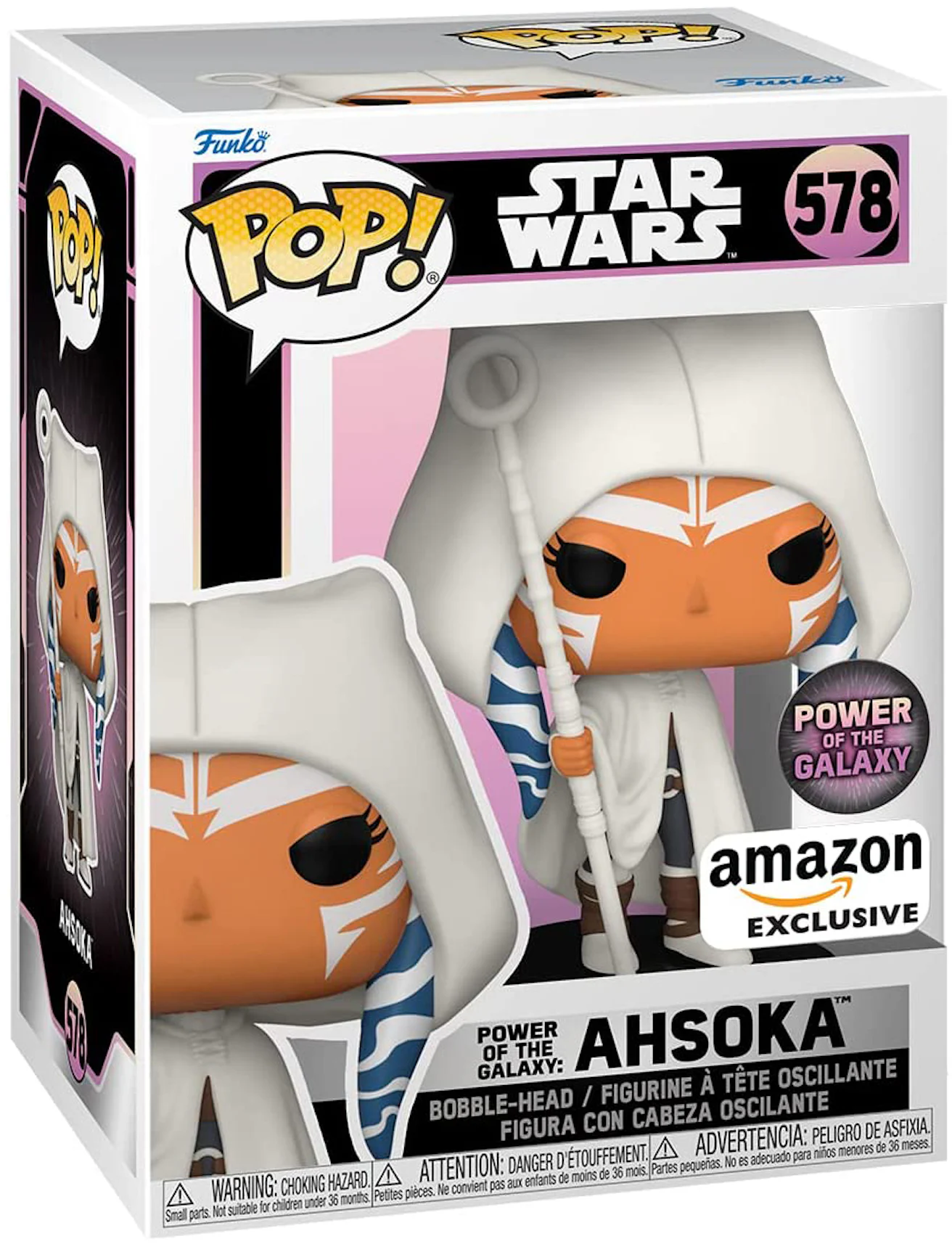 AHSOKA - POP Star Wars N° 650 - Ahsoka Tano : : Bobble Head POP  Funko Star Wars