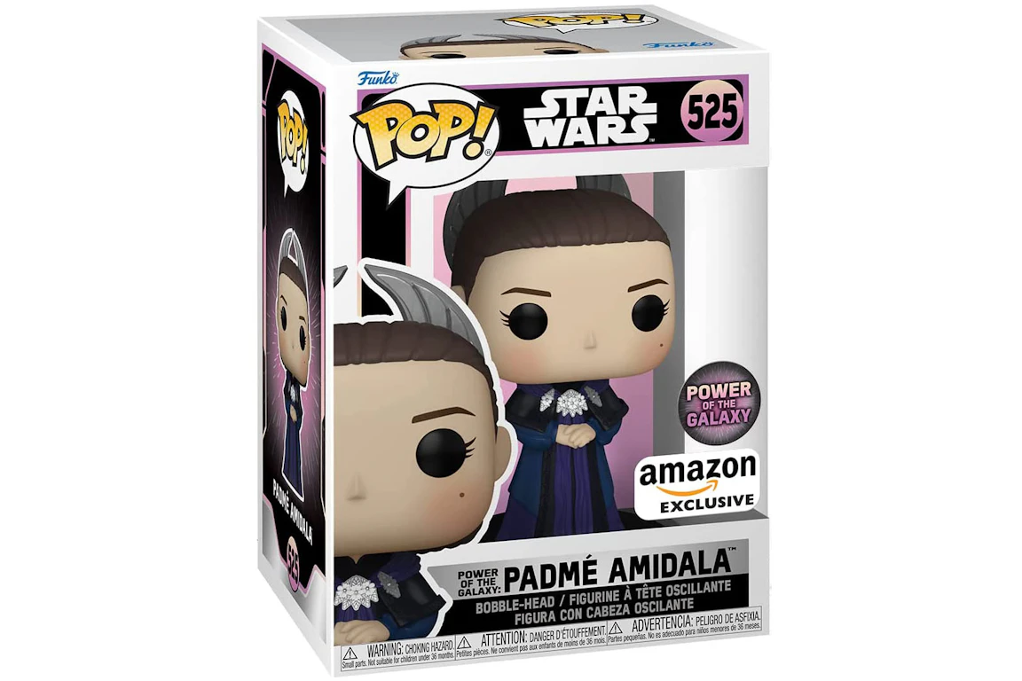 Funko Pop! Star Wars Power of the Galaxy: Padme Amidala Power of the Galaxy Amazon Exclusive Figure #525