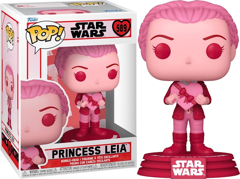 Funko Pop! Star Wars: Princess Leia (Valentines) Figure #589
