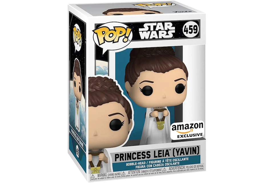 Funko Pop! Star Wars Princess Leia (Yavin Ceremony) Amazon Exclusive Figure #459