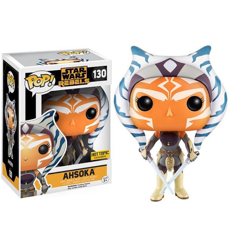 Funko Pop! Star Wars Rebels Ahsoka Hot Topic Exclusive Bobble-Head