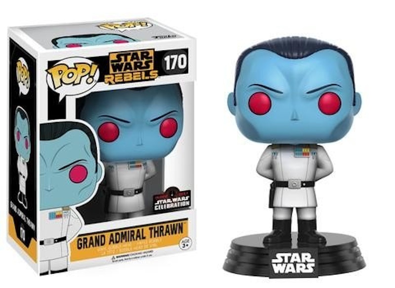 Funko Pop! Star Wars Rebels Grand Admiral Thrawn (Rebels) Star