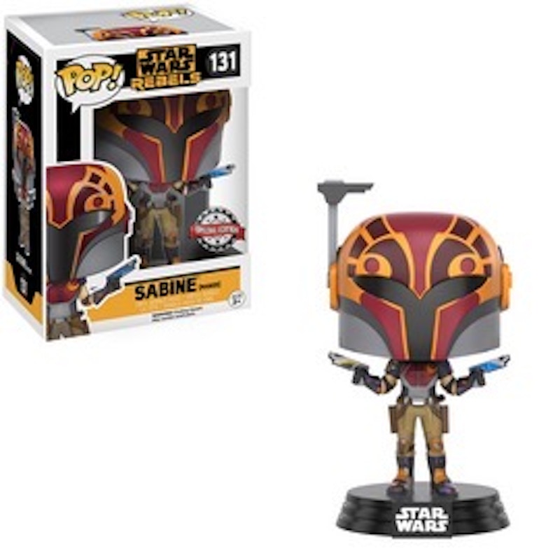 Funko Pop! Star Wars Rebels: Sabine (Masked)(Special Edition) Figure #131
