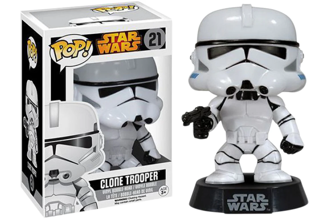 Funko Pop! Star Wars Return of the Jedi Clone Trooper Bobble-Head #21