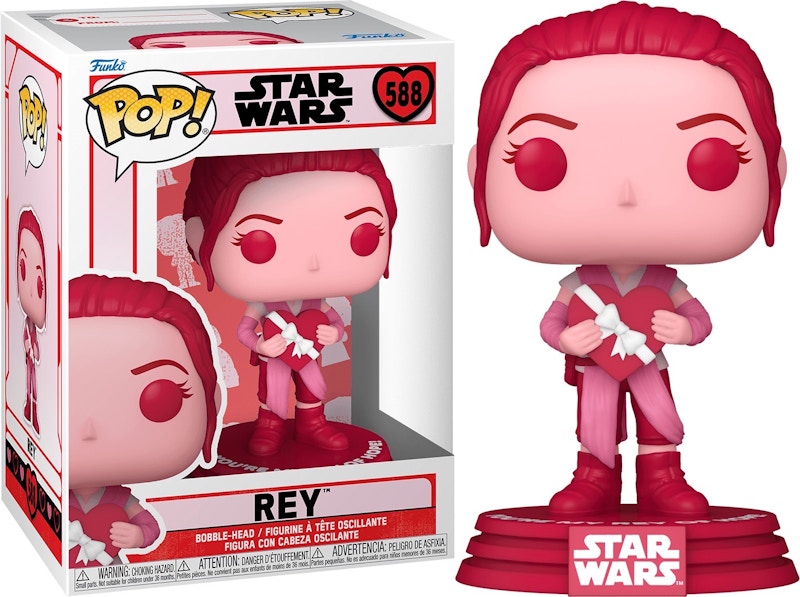 Funko Pop! Star Wars: Rey (Valentines) Figure #588