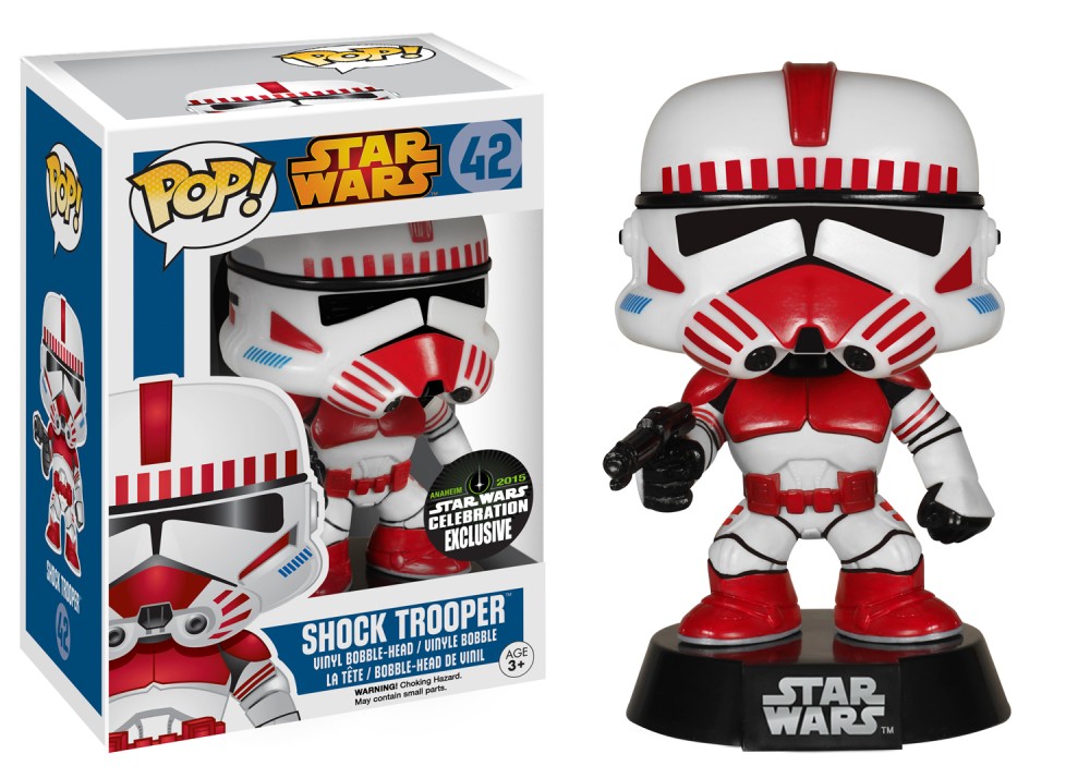 Funko Pop! Star Wars Shock Trooper Star Wars Celebration Exclusive 