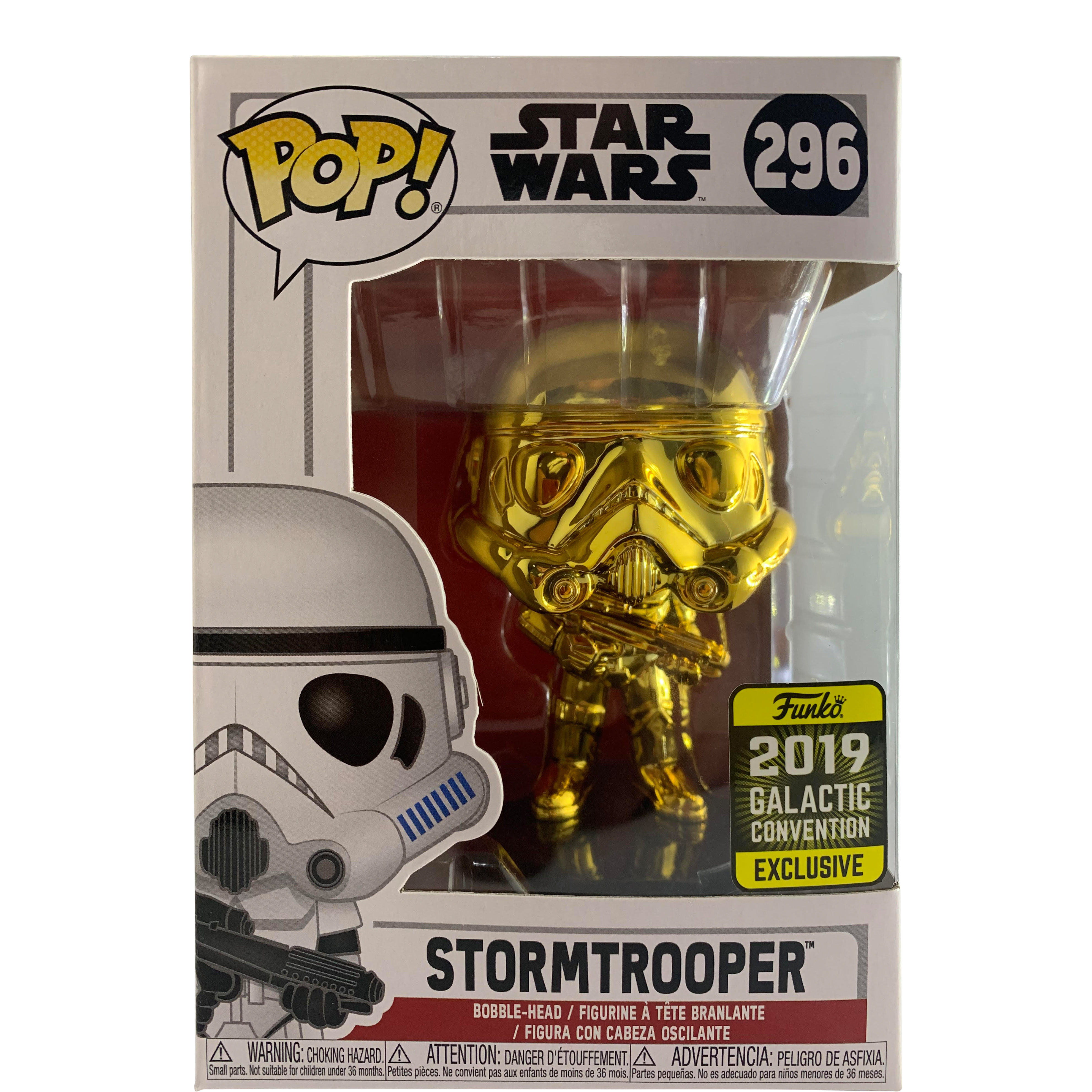 StormTrooper #296-2019 Galactic Convention Exclusive NEW Star Wars Funko Pop 