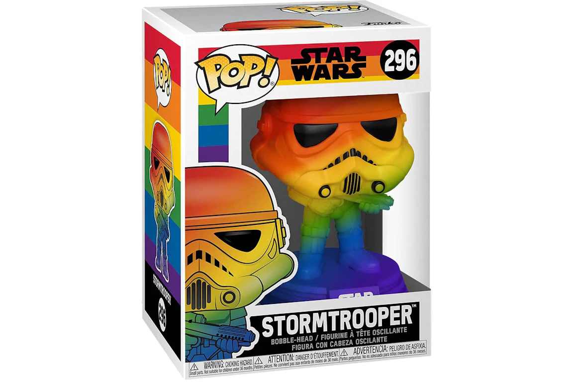 Funko Pop! Star Wars Stormtrooper Pride 2021 Figure #296