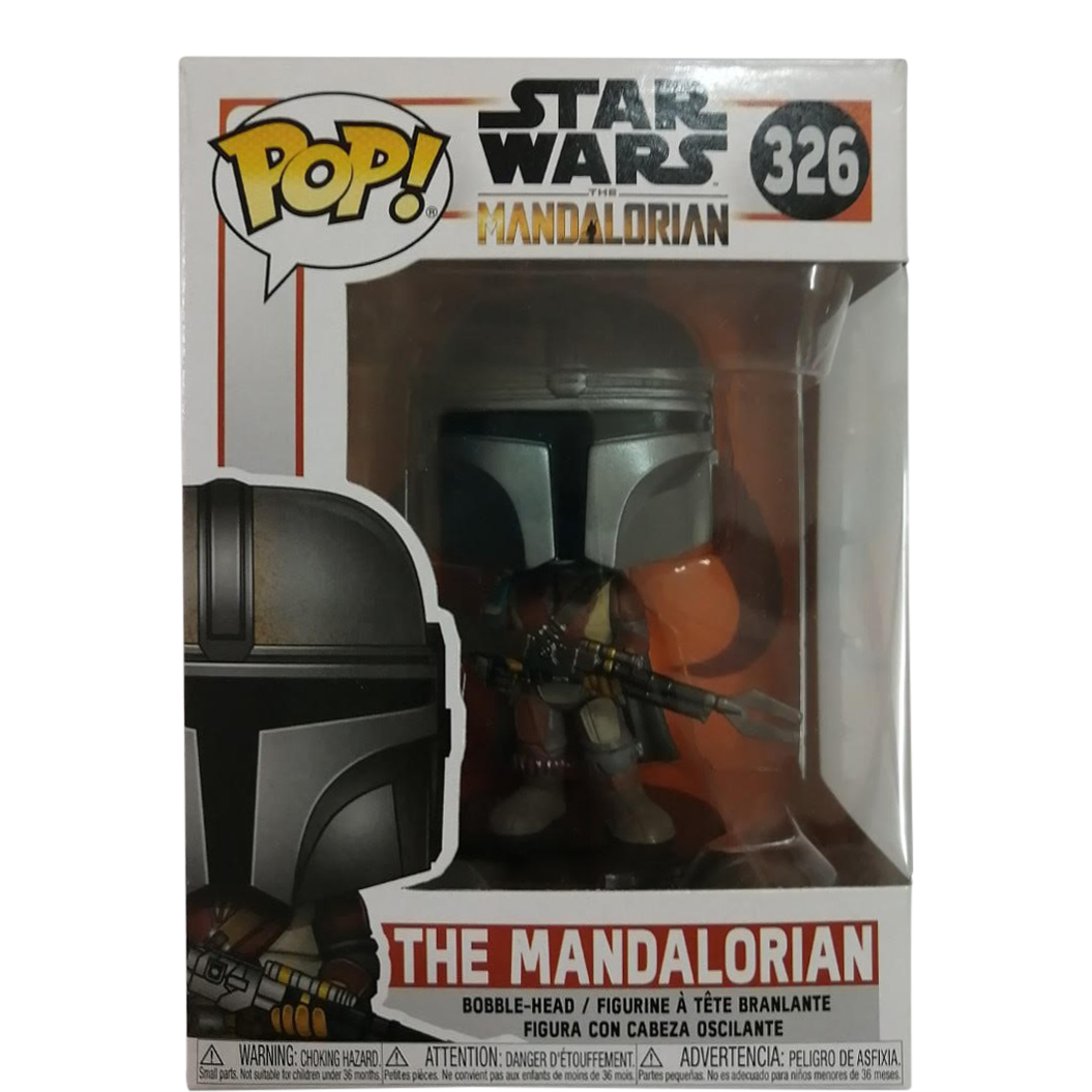 Star Wars 326  The Mandalorian  Bobble Head Figur │ NEU OVP NRFB Funko Pop 