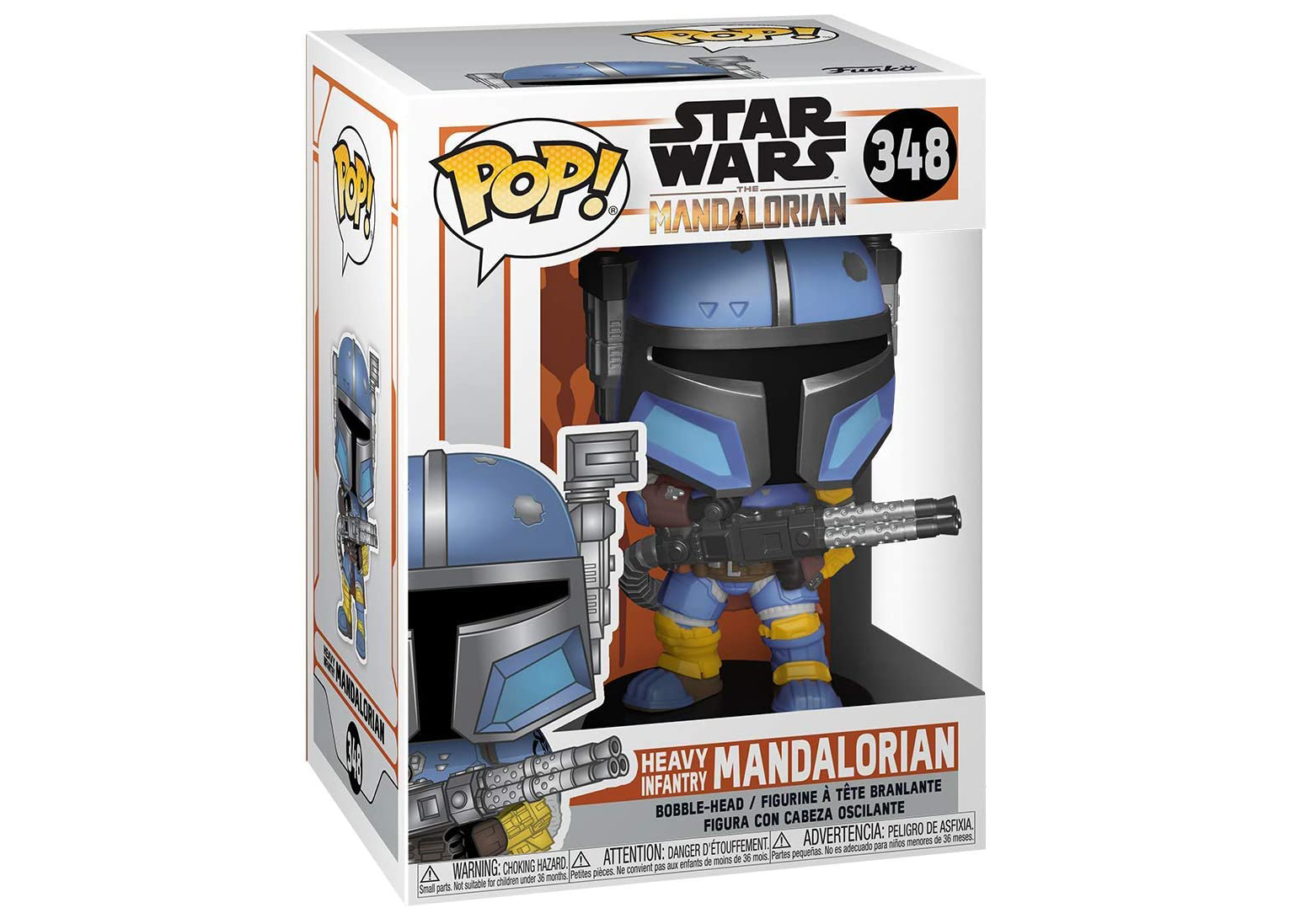 Funko Pop! Star Wars The Mandalorian Heavy Infantry Mandalorian 