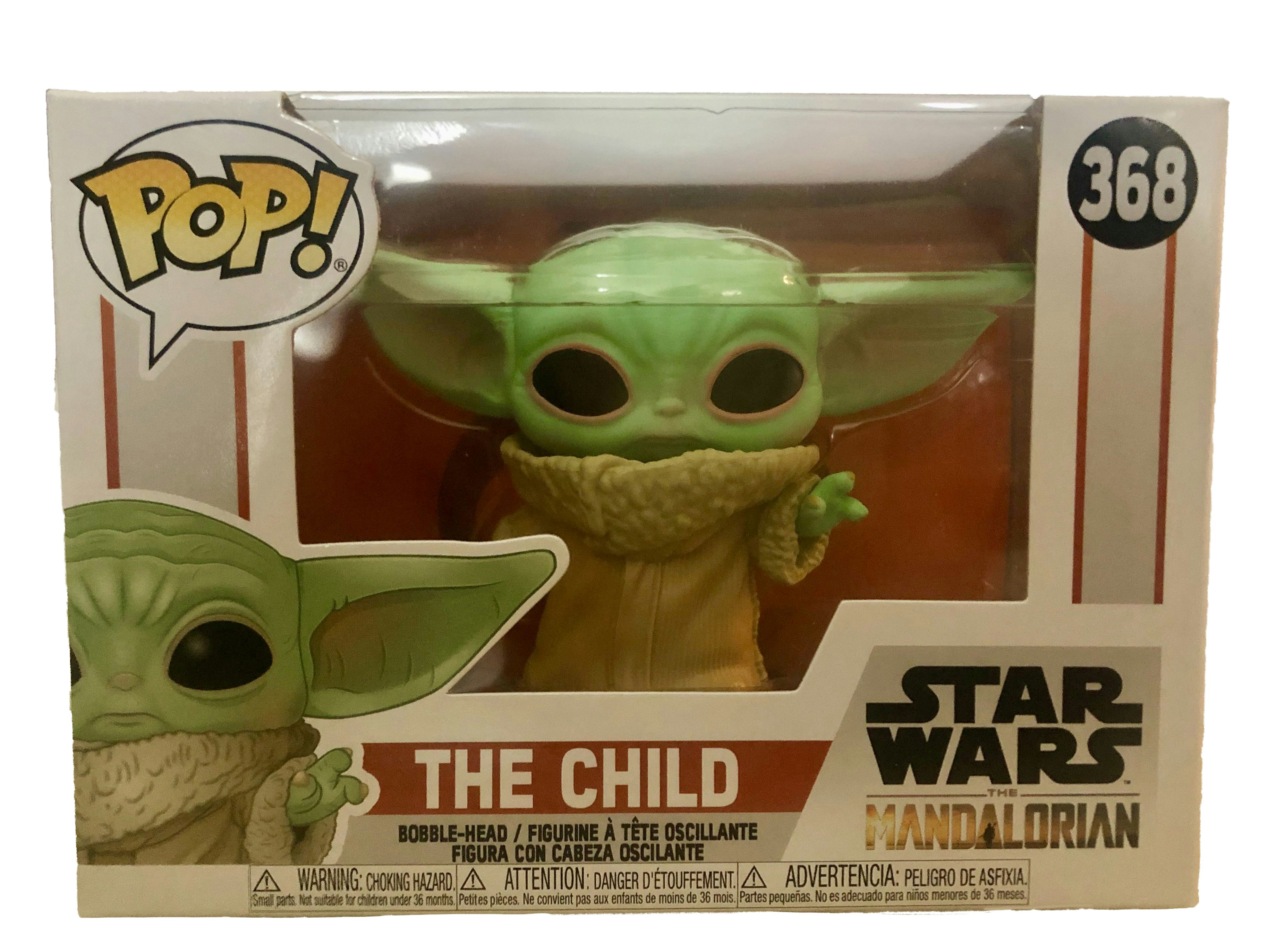 Funko Pop Star Wars The Mandalorian #368//378 /'The Child/' Baby Yoda